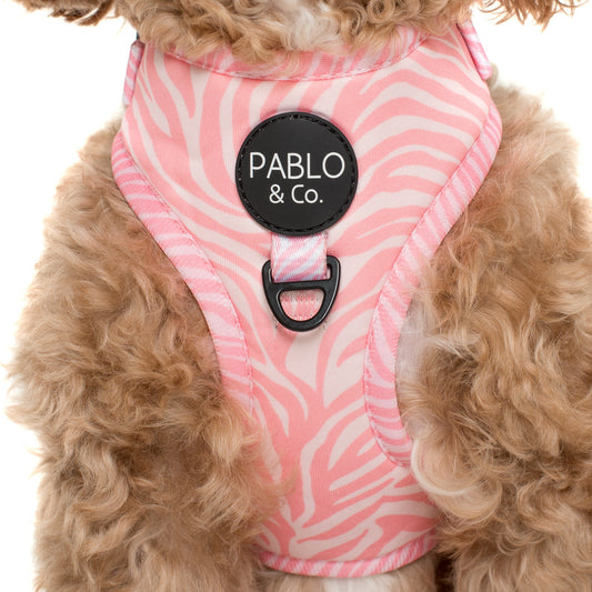 Pink Zebra: Adjustable Harness